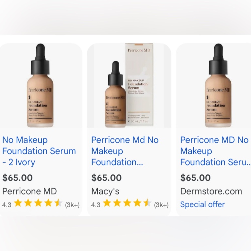 ‼️ LOW START PERRICONE MD Foundation Serum - Picture 5 of 6